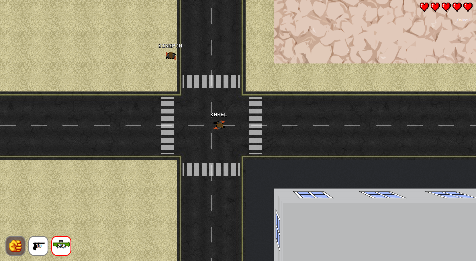 Final game version desert area