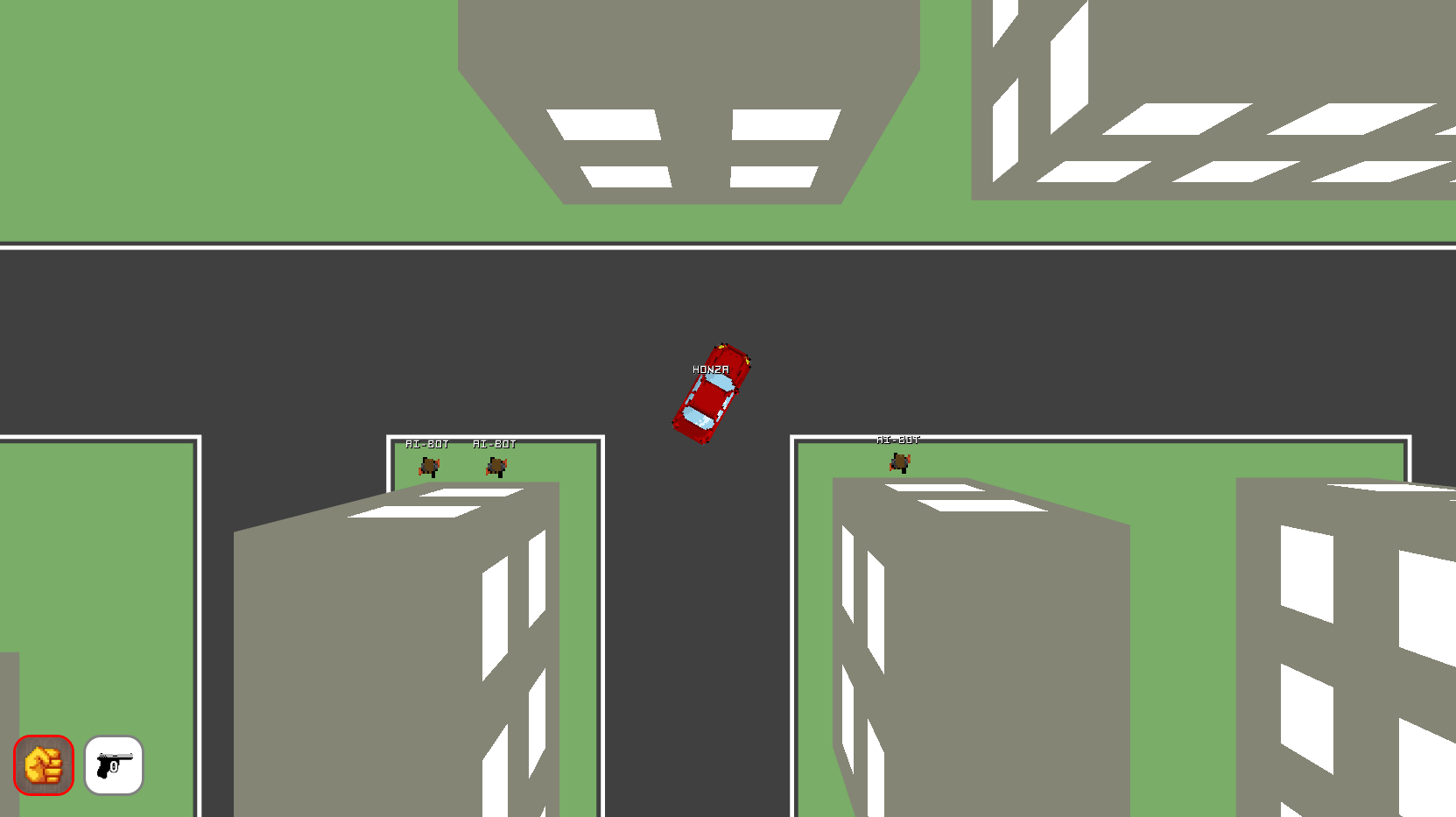 Minimal version with 3D buildings